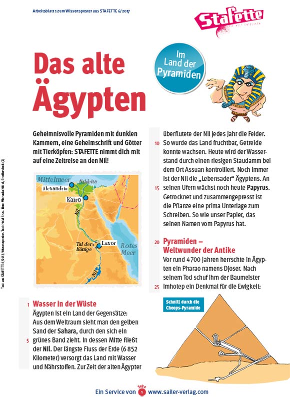 Arbeitsblätter Das alte Ägypten-1 Arbeitsblätter Das alte Ägypten-1