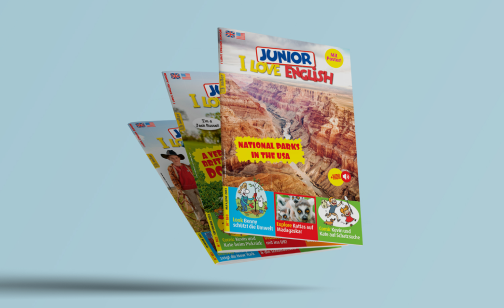 I Love English Junior</br>Lese-Abo Cover Bild