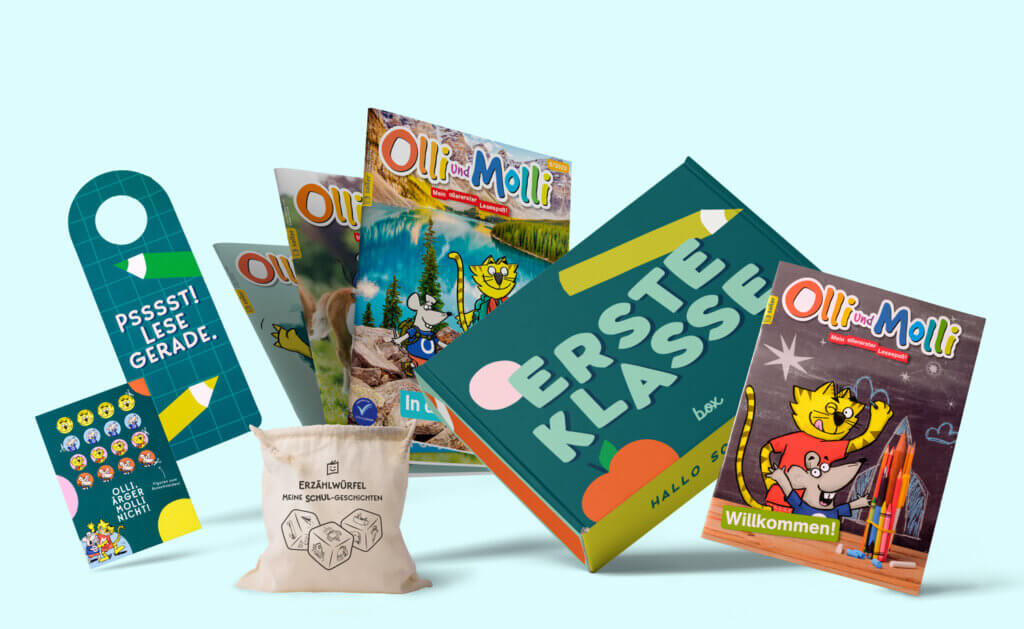 Erste Klasse-Box + </br>Lese-Abo Cover Bild