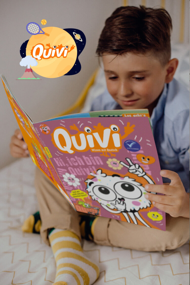 Kind liest Quivi