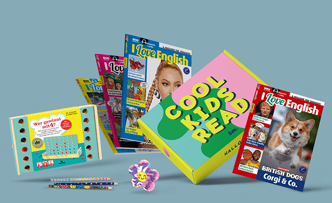 I Love English</br>Abo + Box Cover Bild