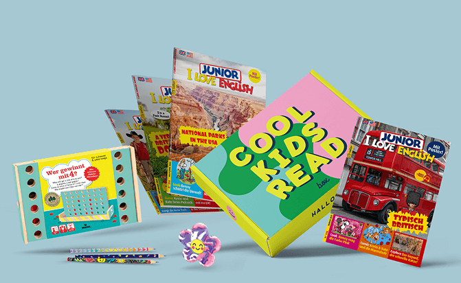 I Love English Junior</br>Abo + Box Cover Bild